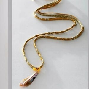 FREE PEOPLE × Ariana Ost Boho Pendant Necklace NWOT